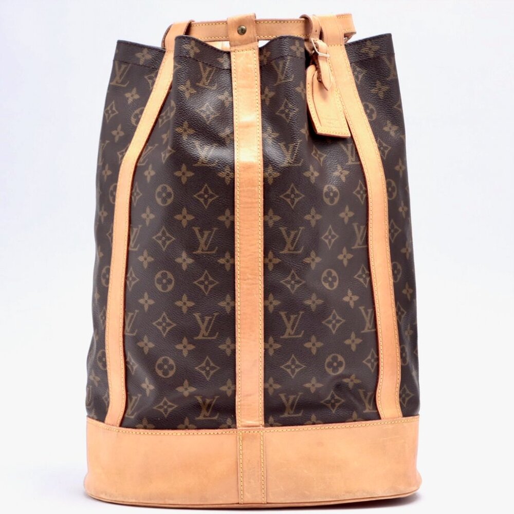Louis Vuitton Monogram Canvas Randonnee GM Backpack / Luggage Bag